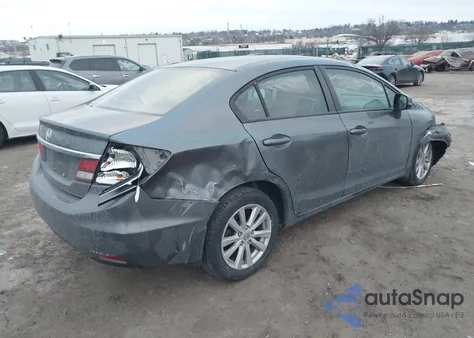 2013 Honda Civic Ex from USA, damaged, VIN 19XFB2F85DE213892